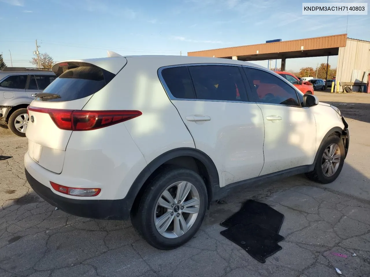 2017 Kia Sportage Lx VIN: KNDPM3AC1H7140803 Lot: 79837424