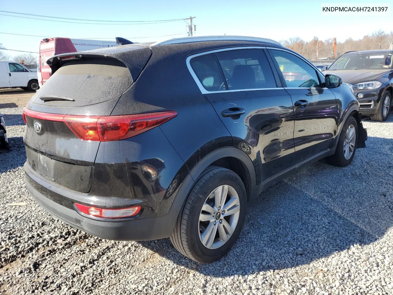 2017 Kia Sportage Lx VIN: KNDPMCAC6H7241397 Lot: 79874684