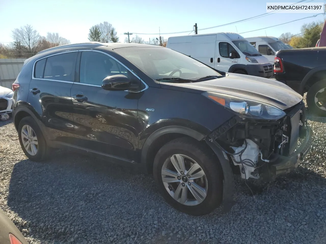 2017 Kia Sportage Lx VIN: KNDPMCAC6H7241397 Lot: 79874684