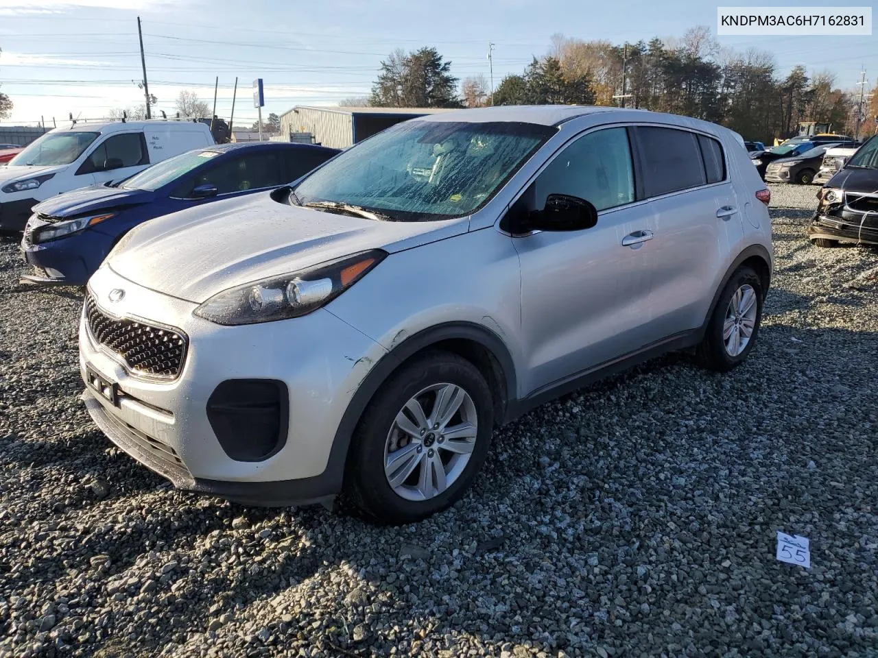 2017 Kia Sportage Lx VIN: KNDPM3AC6H7162831 Lot: 79993794