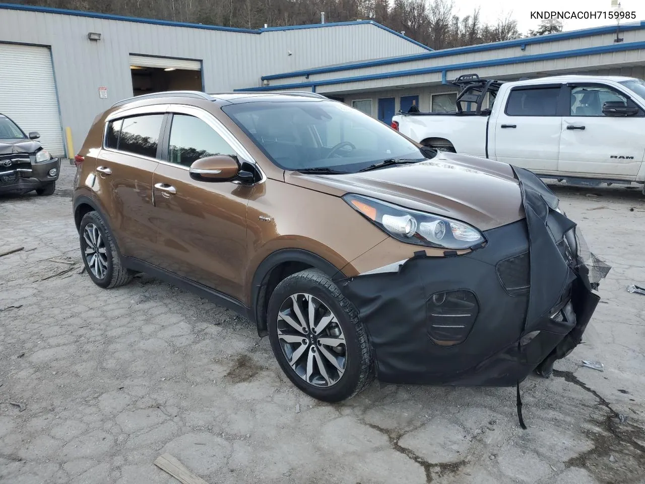 2017 Kia Sportage Ex VIN: KNDPNCAC0H7159985 Lot: 80158364