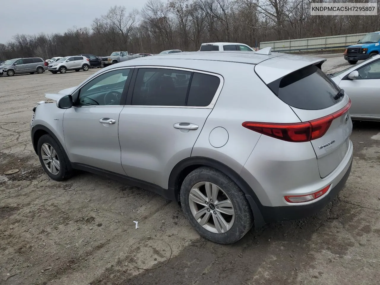 2017 Kia Sportage Lx VIN: KNDPMCAC5H7295807 Lot: 80726214