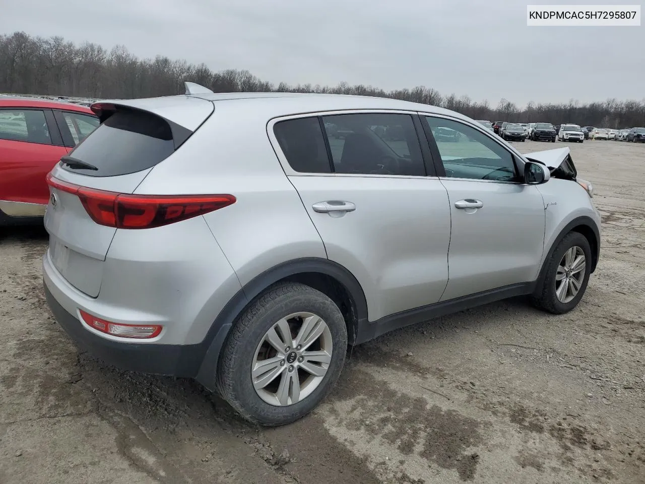 2017 Kia Sportage Lx VIN: KNDPMCAC5H7295807 Lot: 80726214