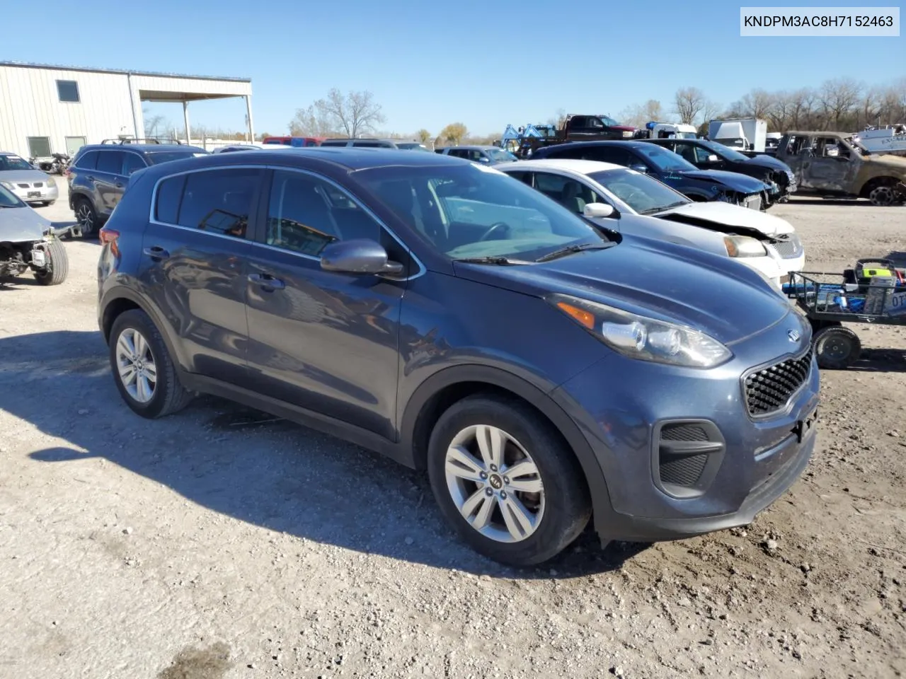 2017 Kia Sportage Lx VIN: KNDPM3AC8H7152463 Lot: 80839014