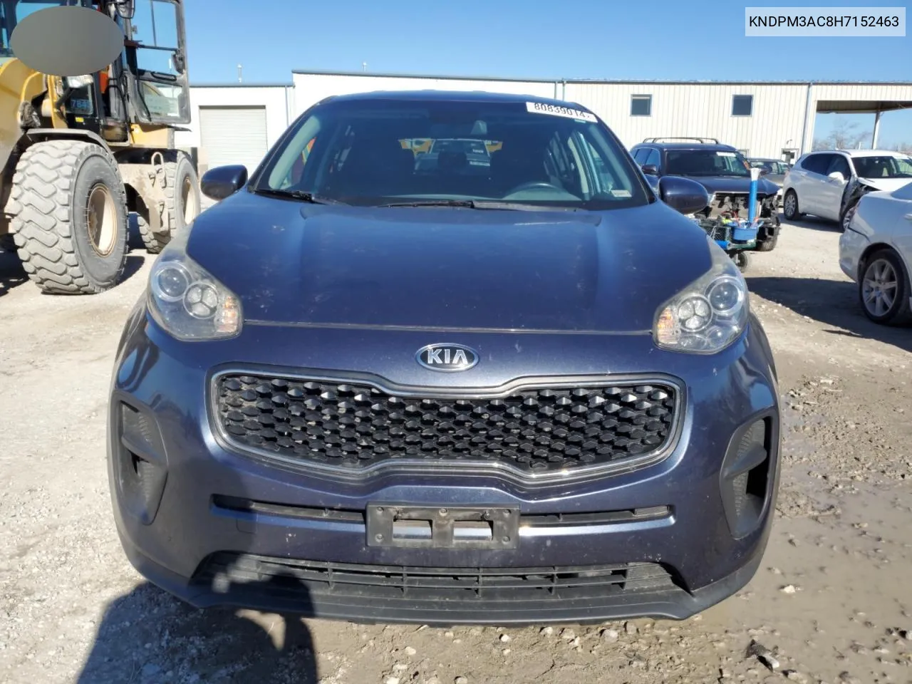 2017 Kia Sportage Lx VIN: KNDPM3AC8H7152463 Lot: 80839014