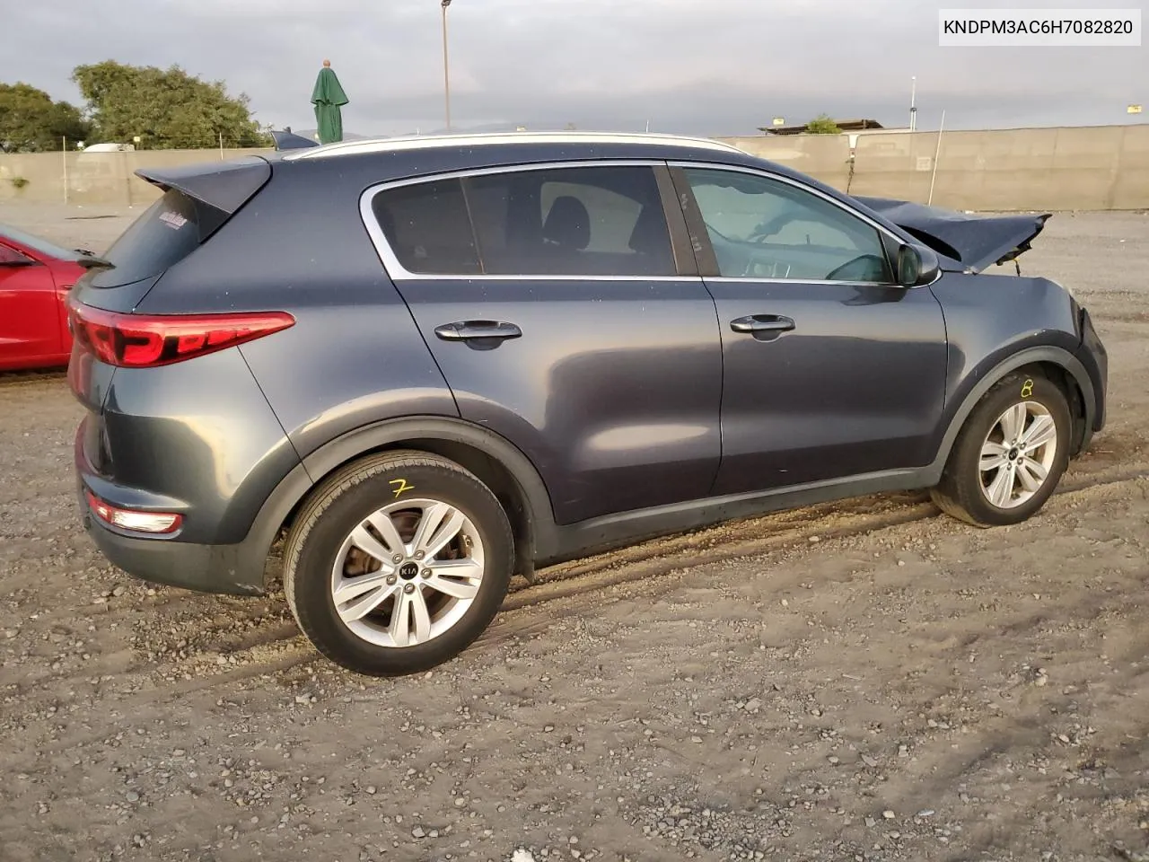 2017 Kia Sportage Lx VIN: KNDPM3AC6H7082820 Lot: 81276004