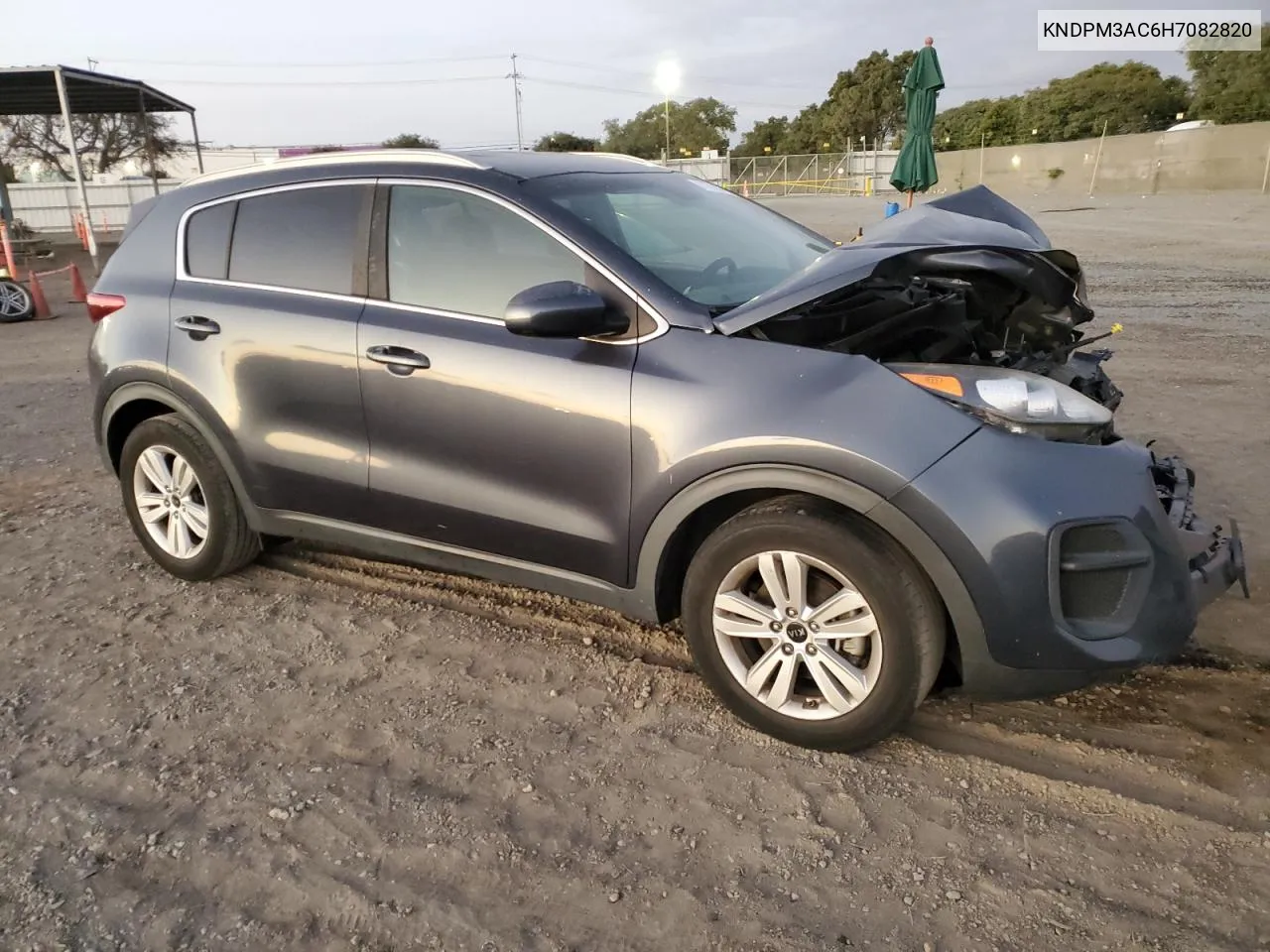 2017 Kia Sportage Lx VIN: KNDPM3AC6H7082820 Lot: 81276004