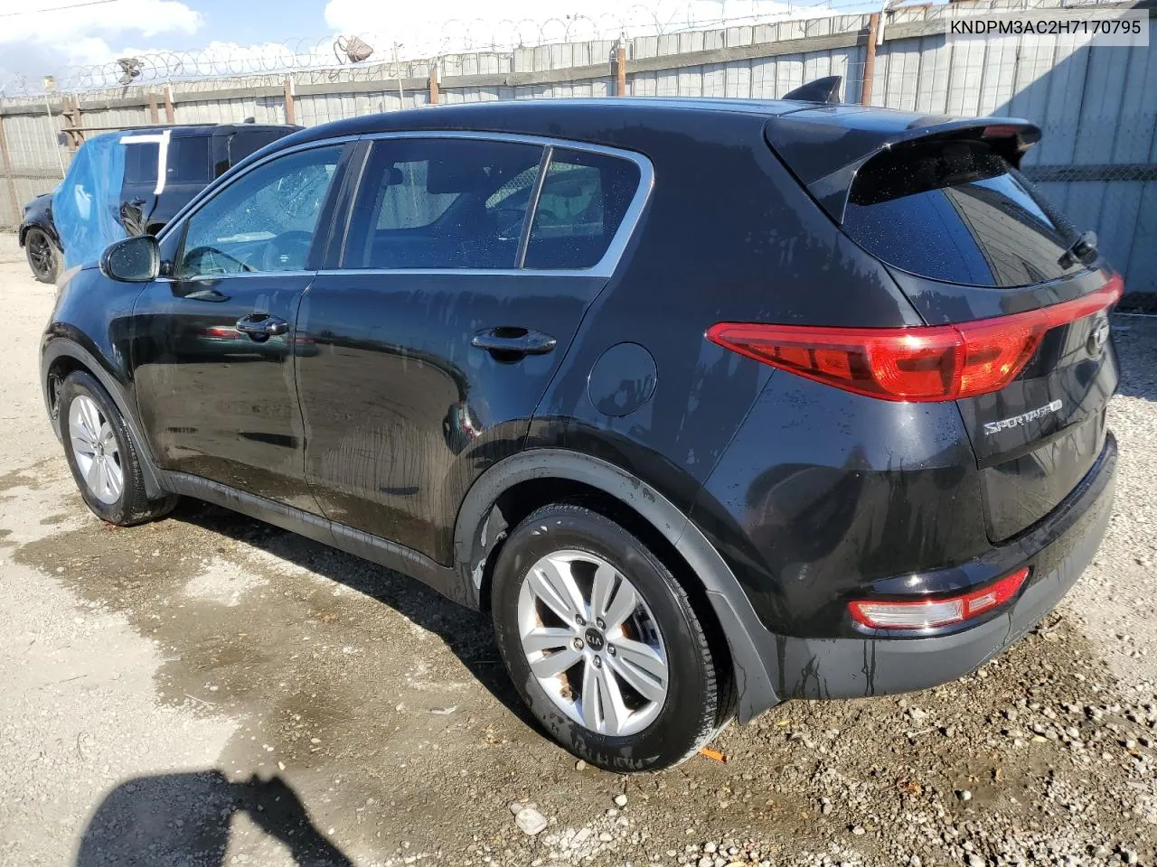 2017 Kia Sportage Lx VIN: KNDPM3AC2H7170795 Lot: 81292524