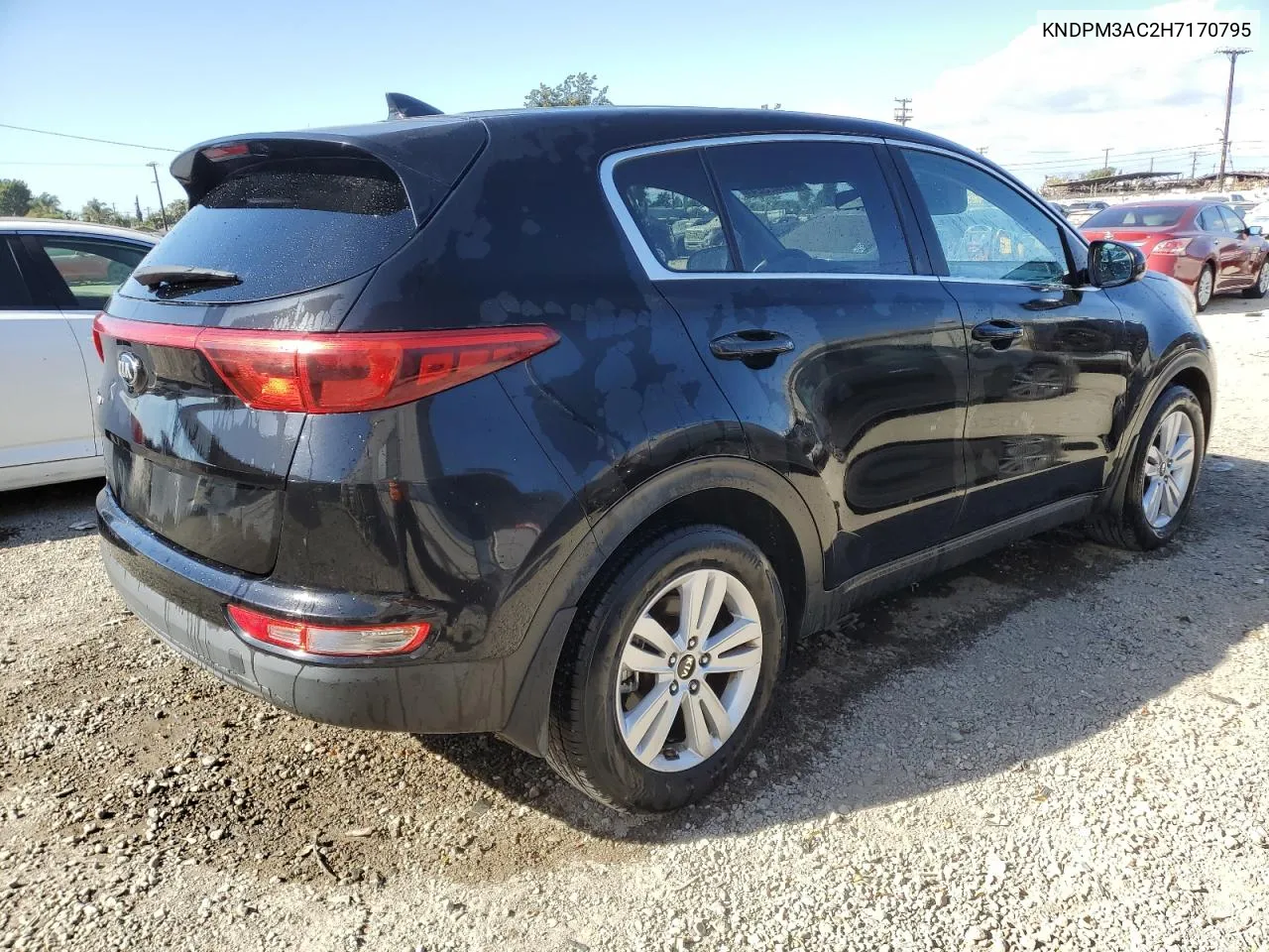 2017 Kia Sportage Lx VIN: KNDPM3AC2H7170795 Lot: 81292524