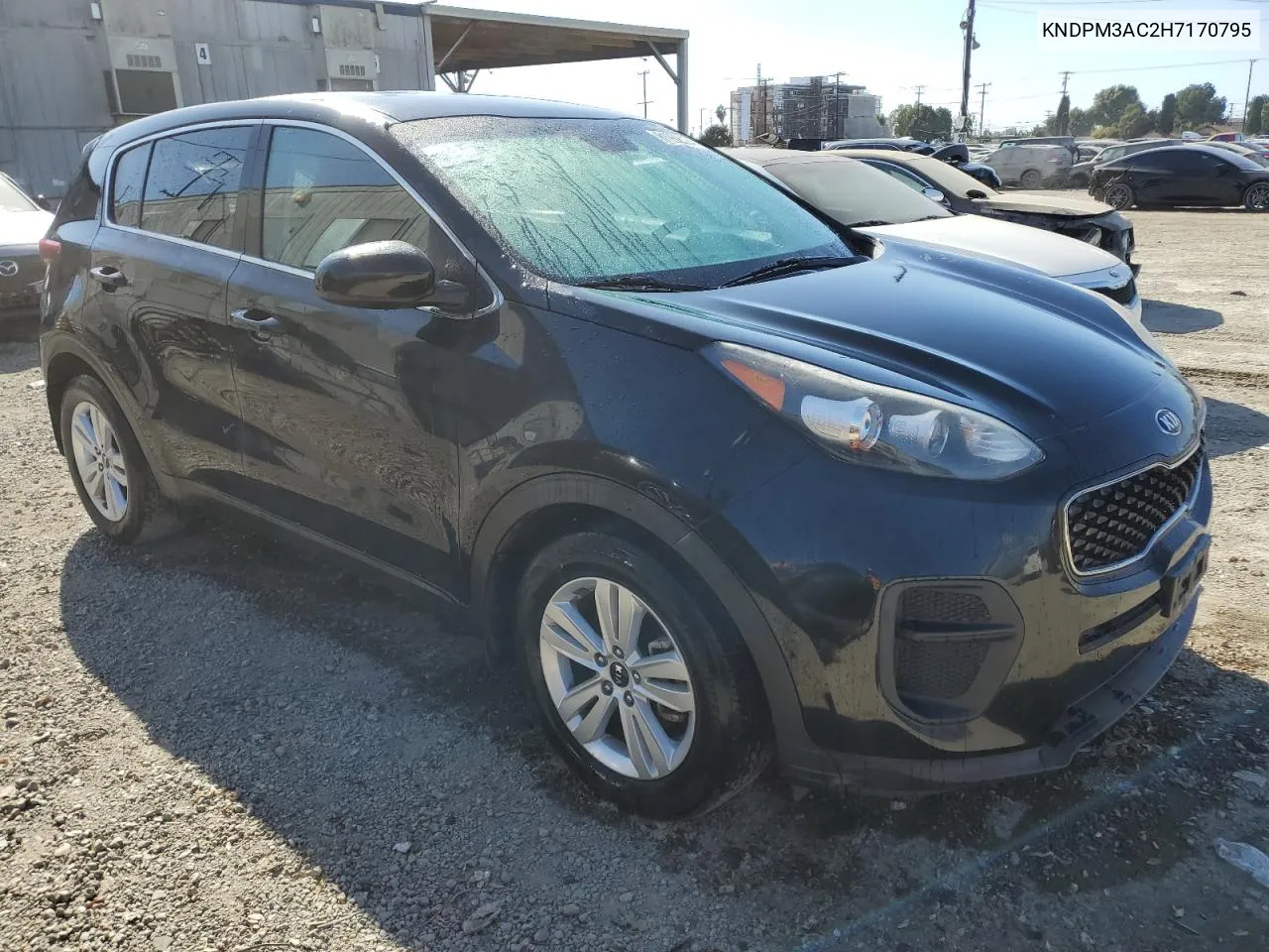 2017 Kia Sportage Lx VIN: KNDPM3AC2H7170795 Lot: 81292524