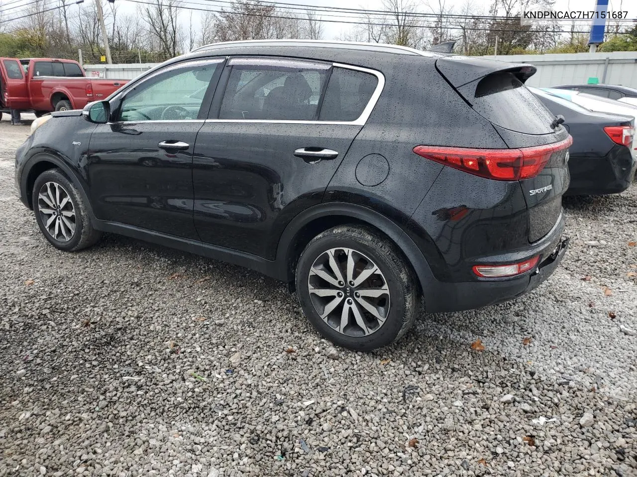 2017 Kia Sportage Ex VIN: KNDPNCAC7H7151687 Lot: 81306874