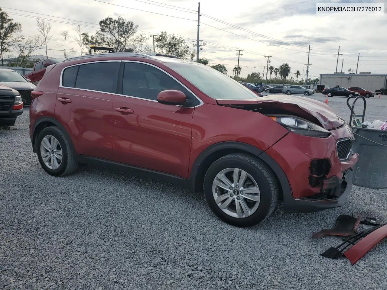 2017 Kia Sportage Lx VIN: KNDPM3AC3H7276012 Lot: 81430054