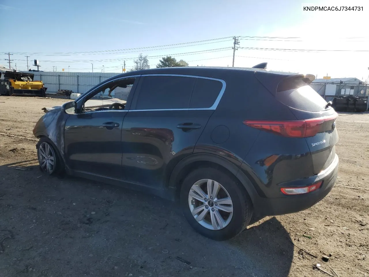 2018 Kia Sportage Lx VIN: KNDPMCAC6J7344731 Lot: 49796754