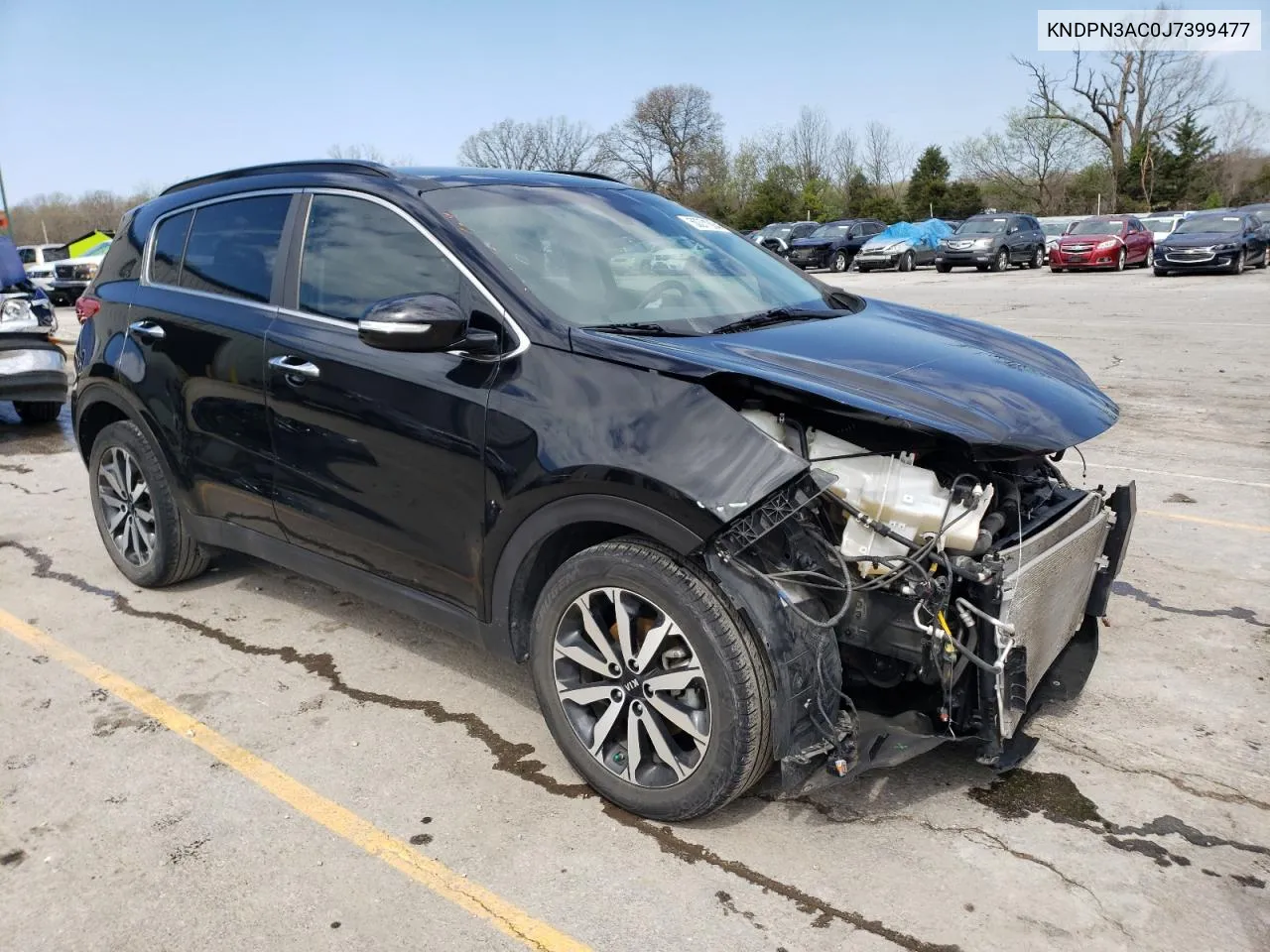 2018 Kia Sportage Ex VIN: KNDPN3AC0J7399477 Lot: 50371304