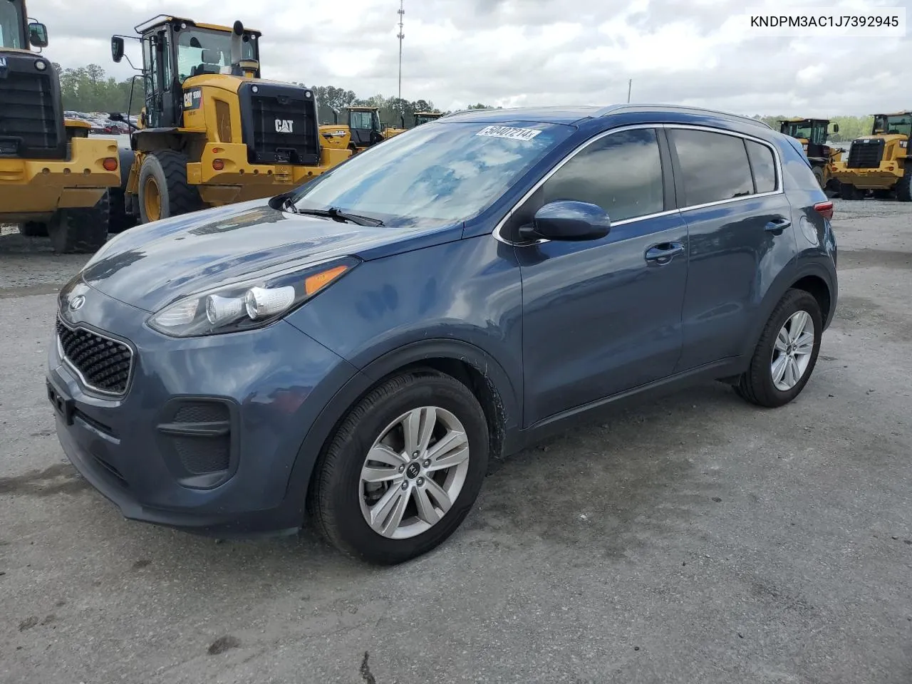 2018 Kia Sportage Lx VIN: KNDPM3AC1J7392945 Lot: 50407214