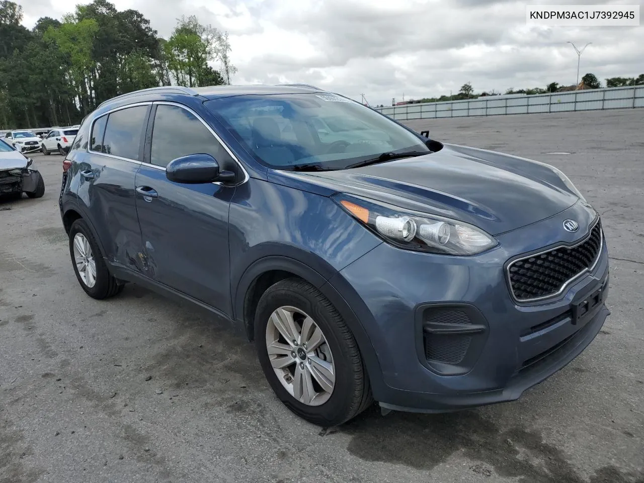 2018 Kia Sportage Lx VIN: KNDPM3AC1J7392945 Lot: 50407214