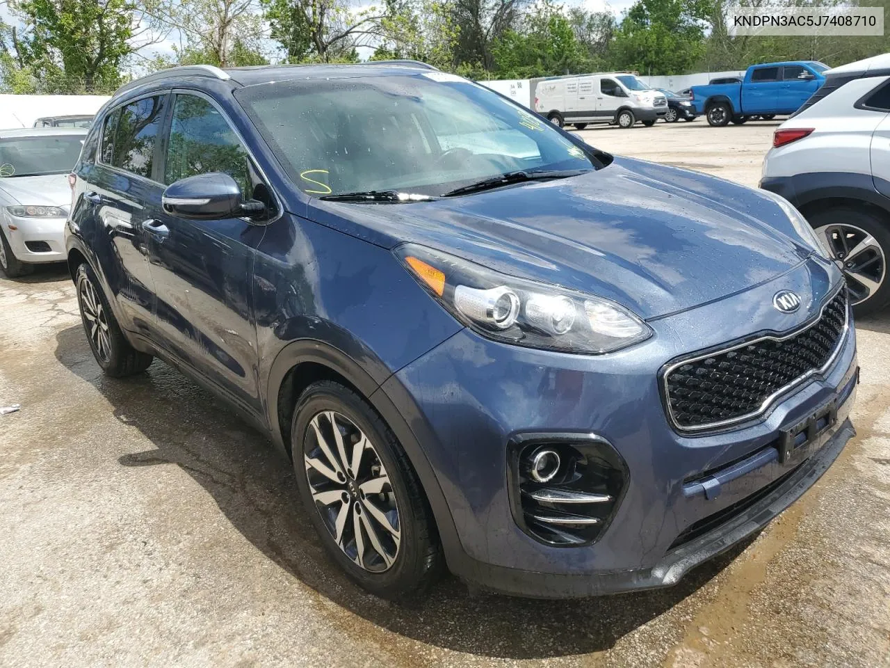 2018 Kia Sportage Ex VIN: KNDPN3AC5J7408710 Lot: 51023724