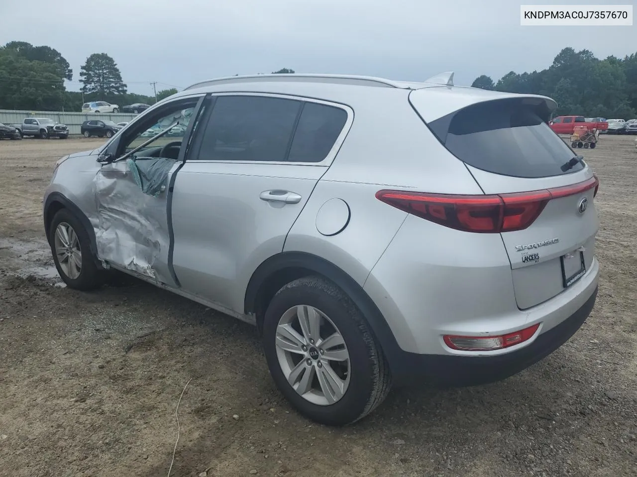 KNDPM3AC0J7357670 2018 Kia Sportage Lx