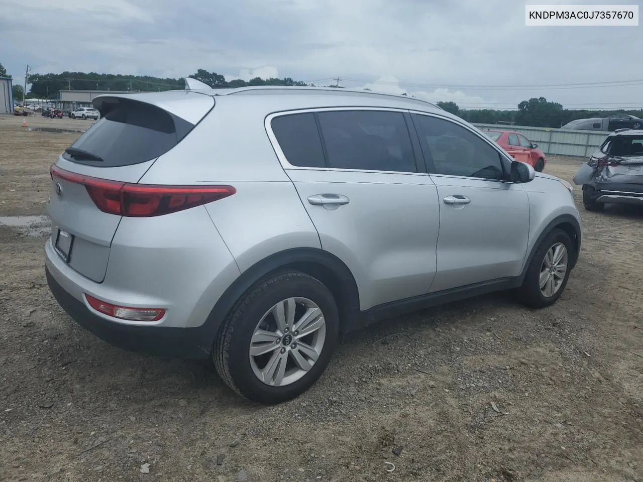 KNDPM3AC0J7357670 2018 Kia Sportage Lx