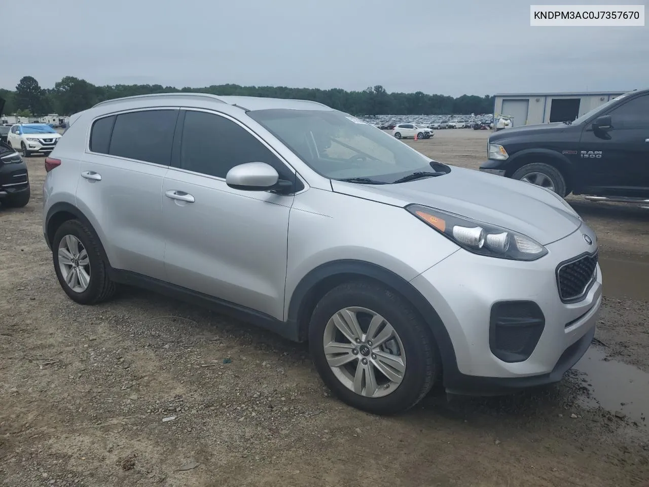 2018 Kia Sportage Lx VIN: KNDPM3AC0J7357670 Lot: 57075684