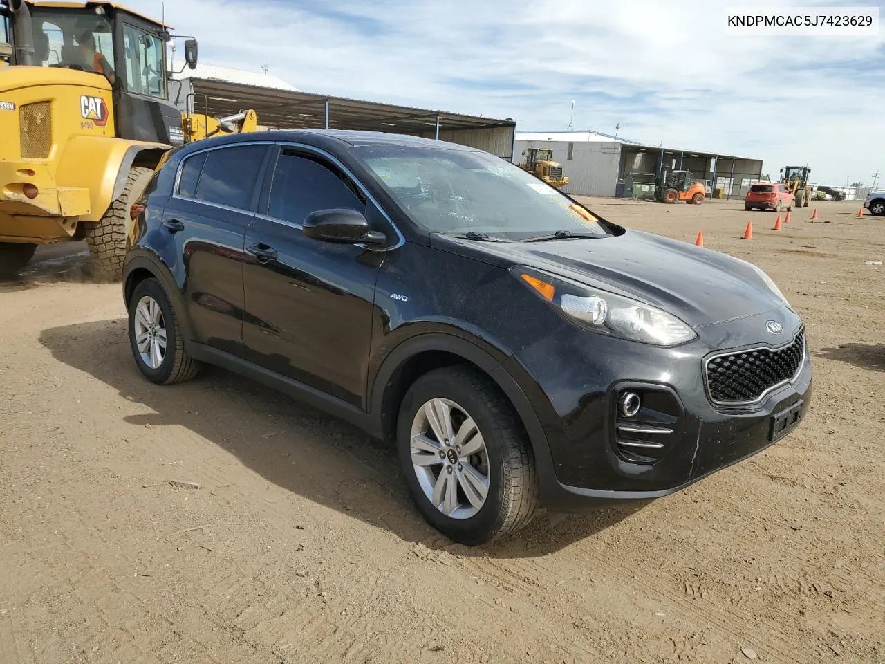 KNDPMCAC5J7423629 2018 Kia Sportage Lx