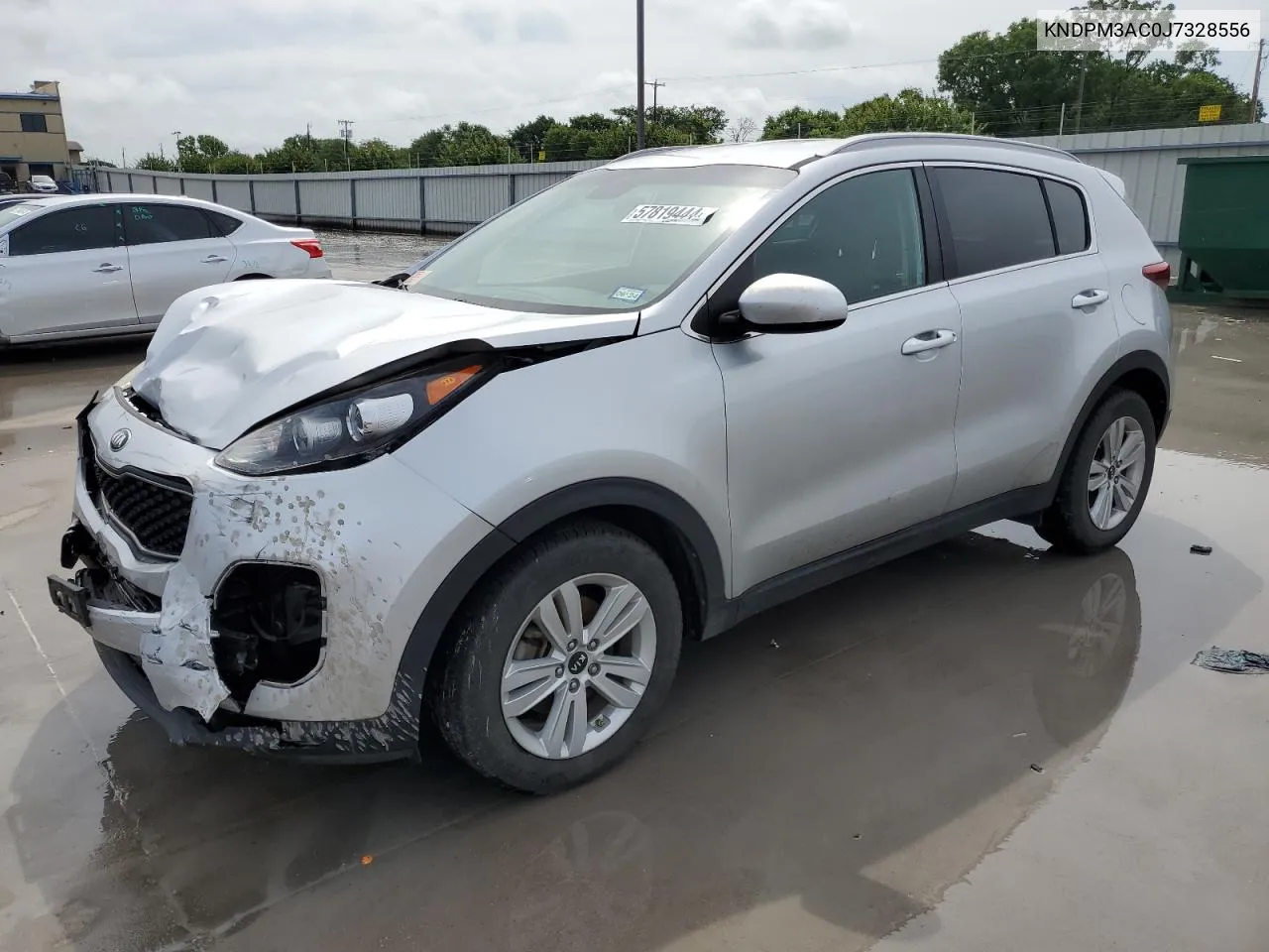 2018 Kia Sportage Lx VIN: KNDPM3AC0J7328556 Lot: 57819444