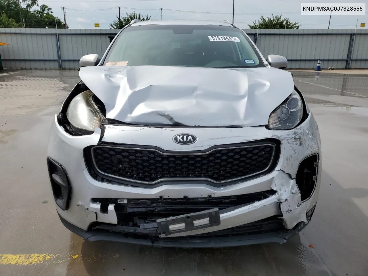 KNDPM3AC0J7328556 2018 Kia Sportage Lx