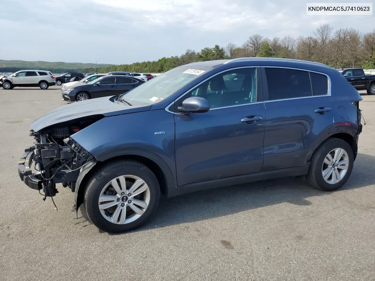 KNDPMCAC5J7410623 2018 Kia Sportage Lx