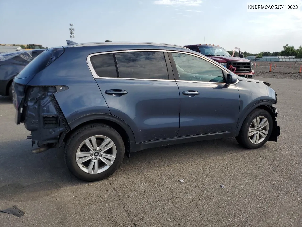 2018 Kia Sportage Lx VIN: KNDPMCAC5J7410623 Lot: 58129154