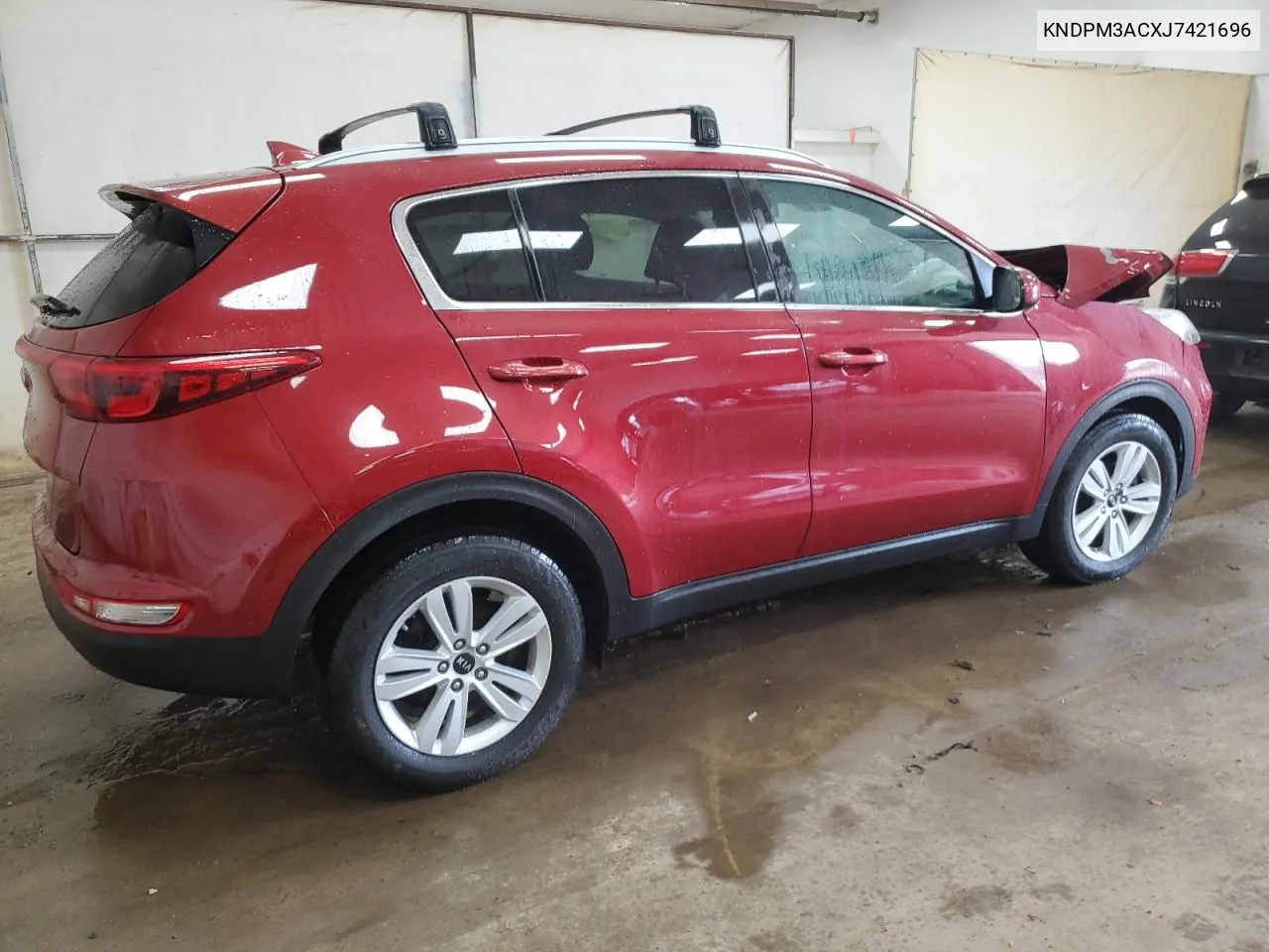 2018 Kia Sportage Lx VIN: KNDPM3ACXJ7421696 Lot: 58266954