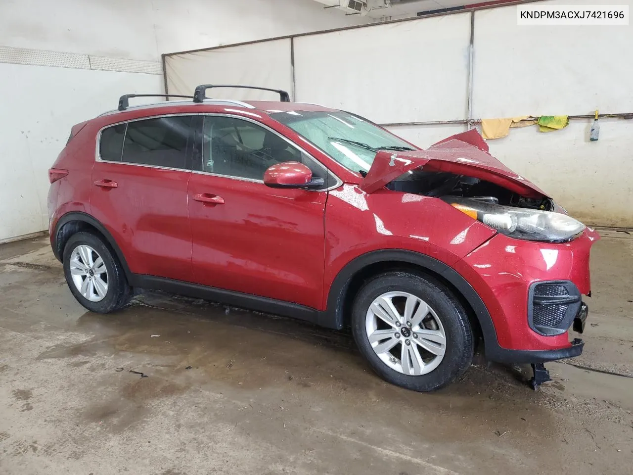 2018 Kia Sportage Lx VIN: KNDPM3ACXJ7421696 Lot: 58266954