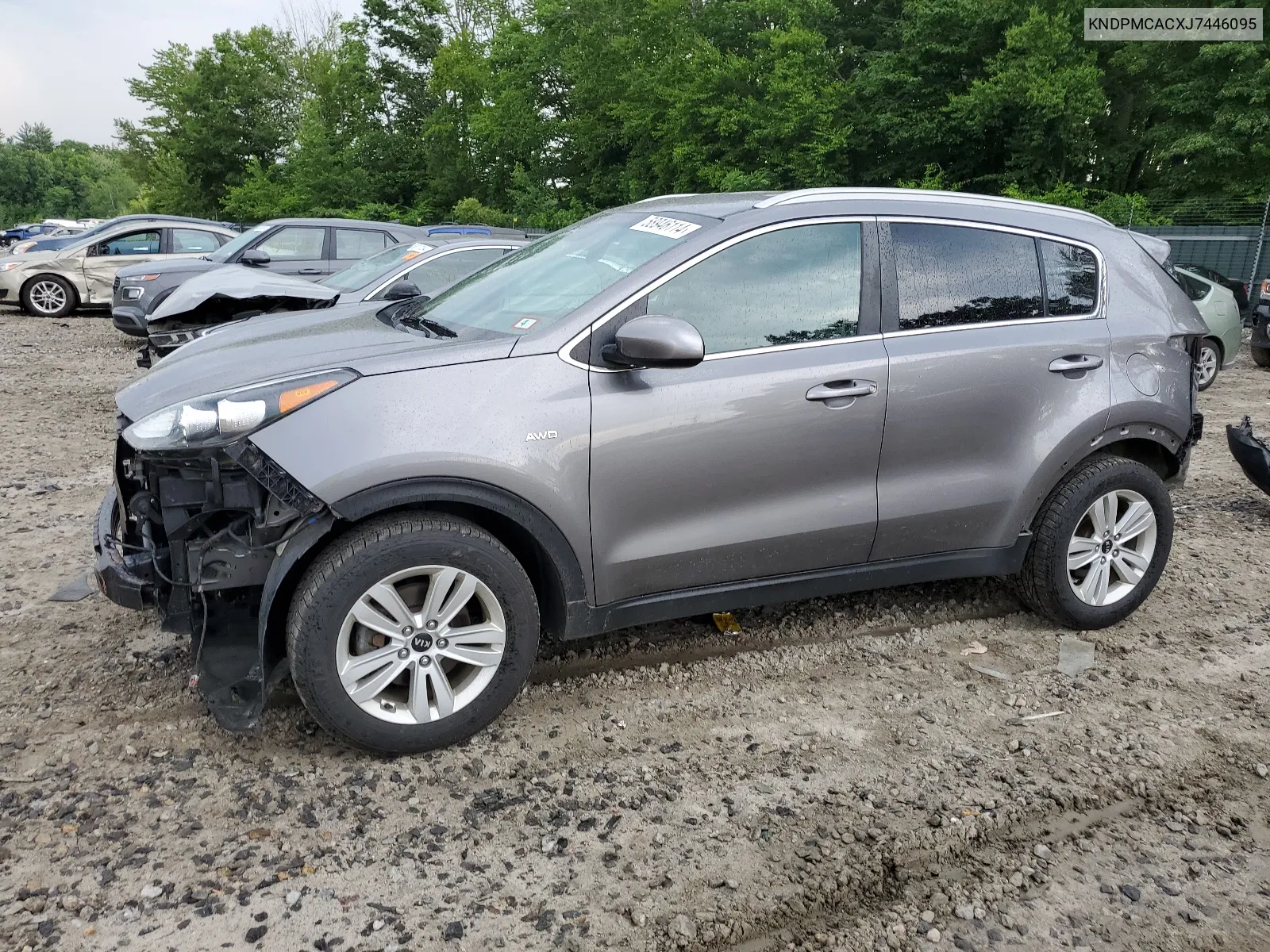 KNDPMCACXJ7446095 2018 Kia Sportage Lx