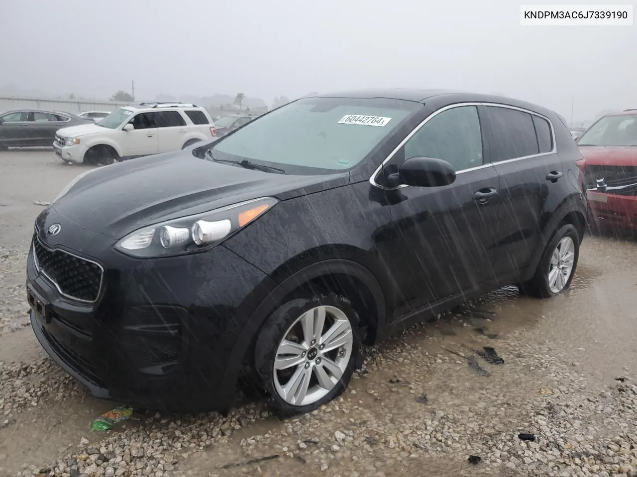 2018 Kia Sportage Lx VIN: KNDPM3AC6J7339190 Lot: 60442764