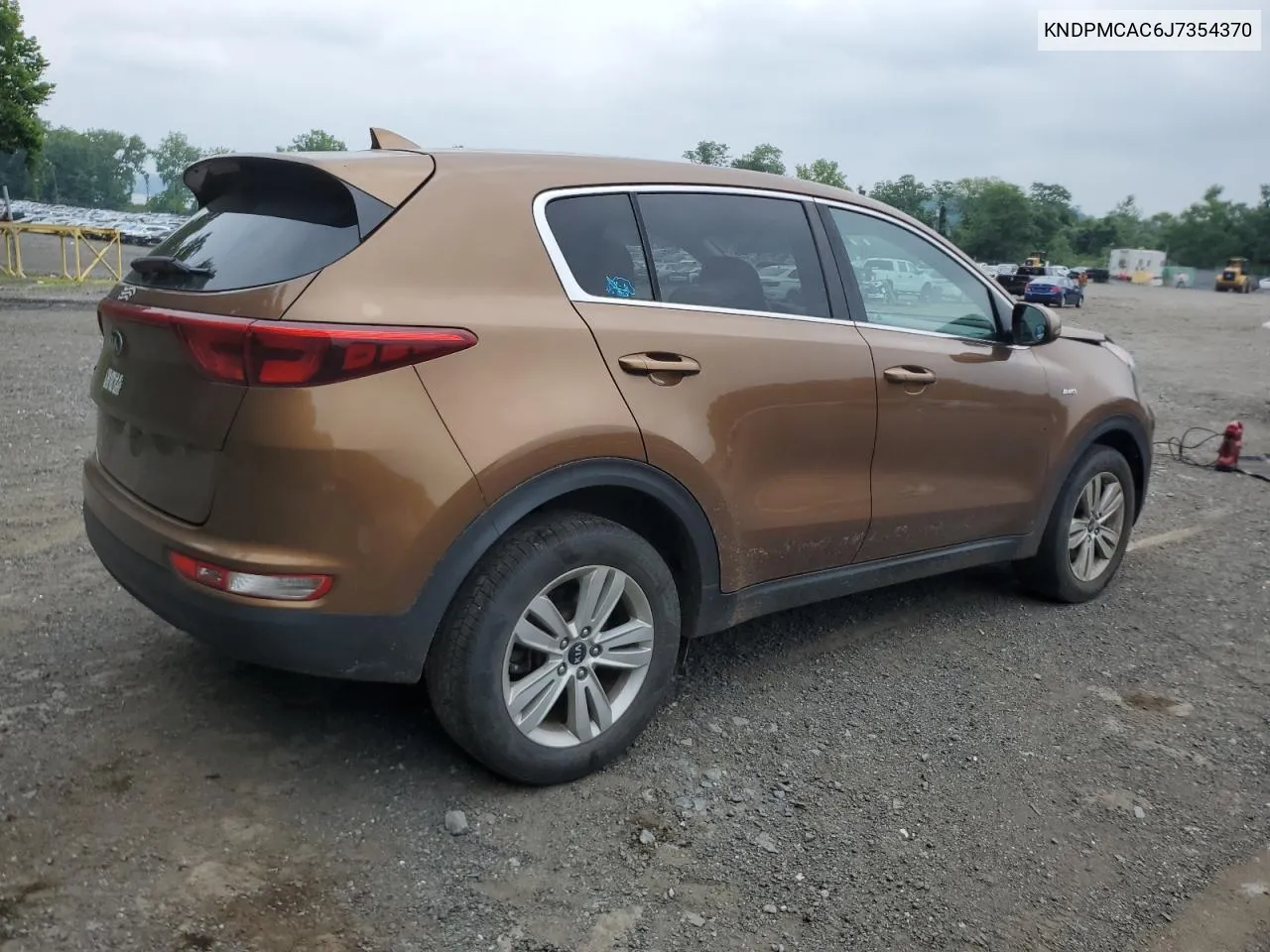 2018 Kia Sportage Lx VIN: KNDPMCAC6J7354370 Lot: 60696464