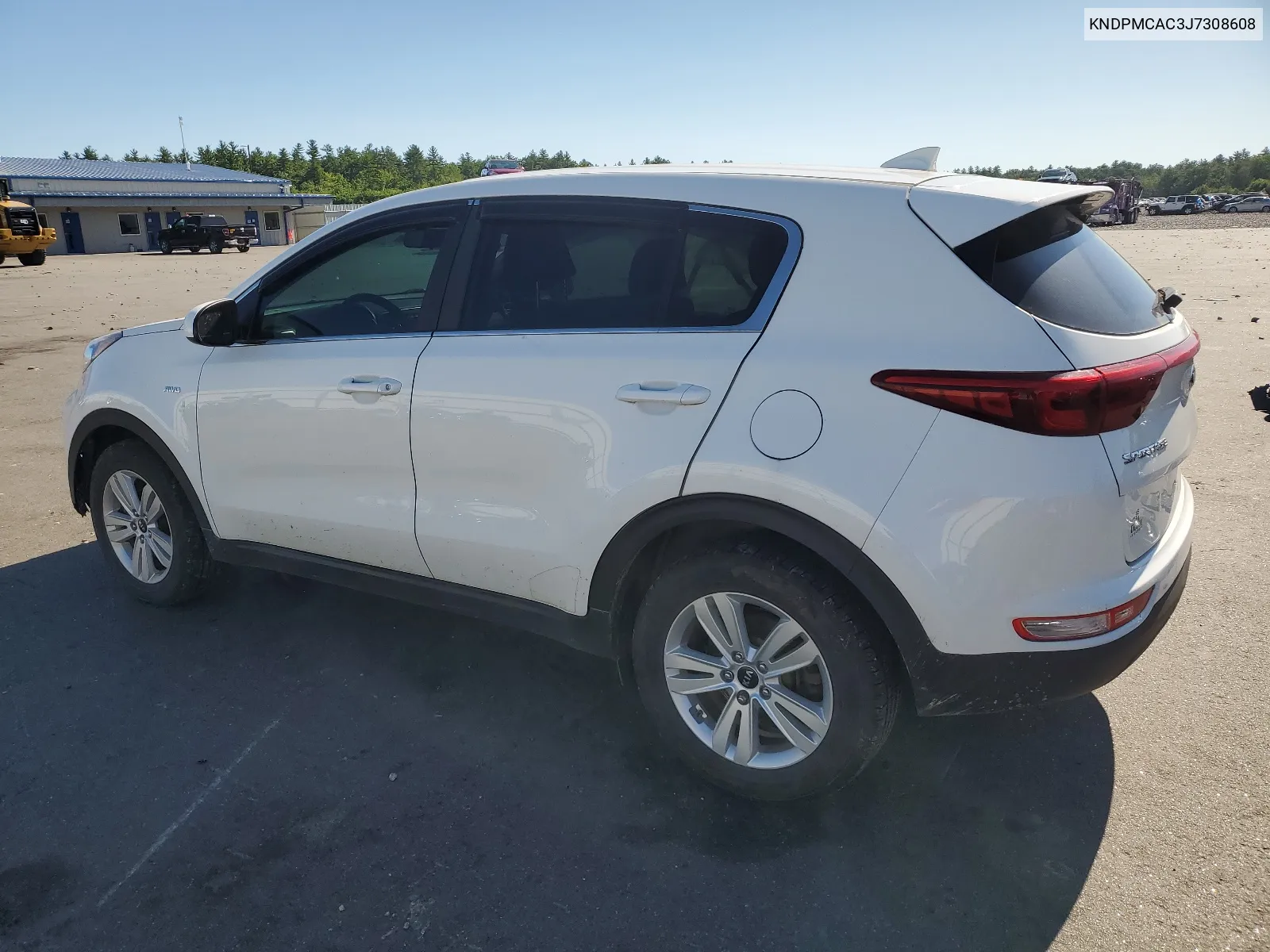 2018 Kia Sportage Lx VIN: KNDPMCAC3J7308608 Lot: 60799844