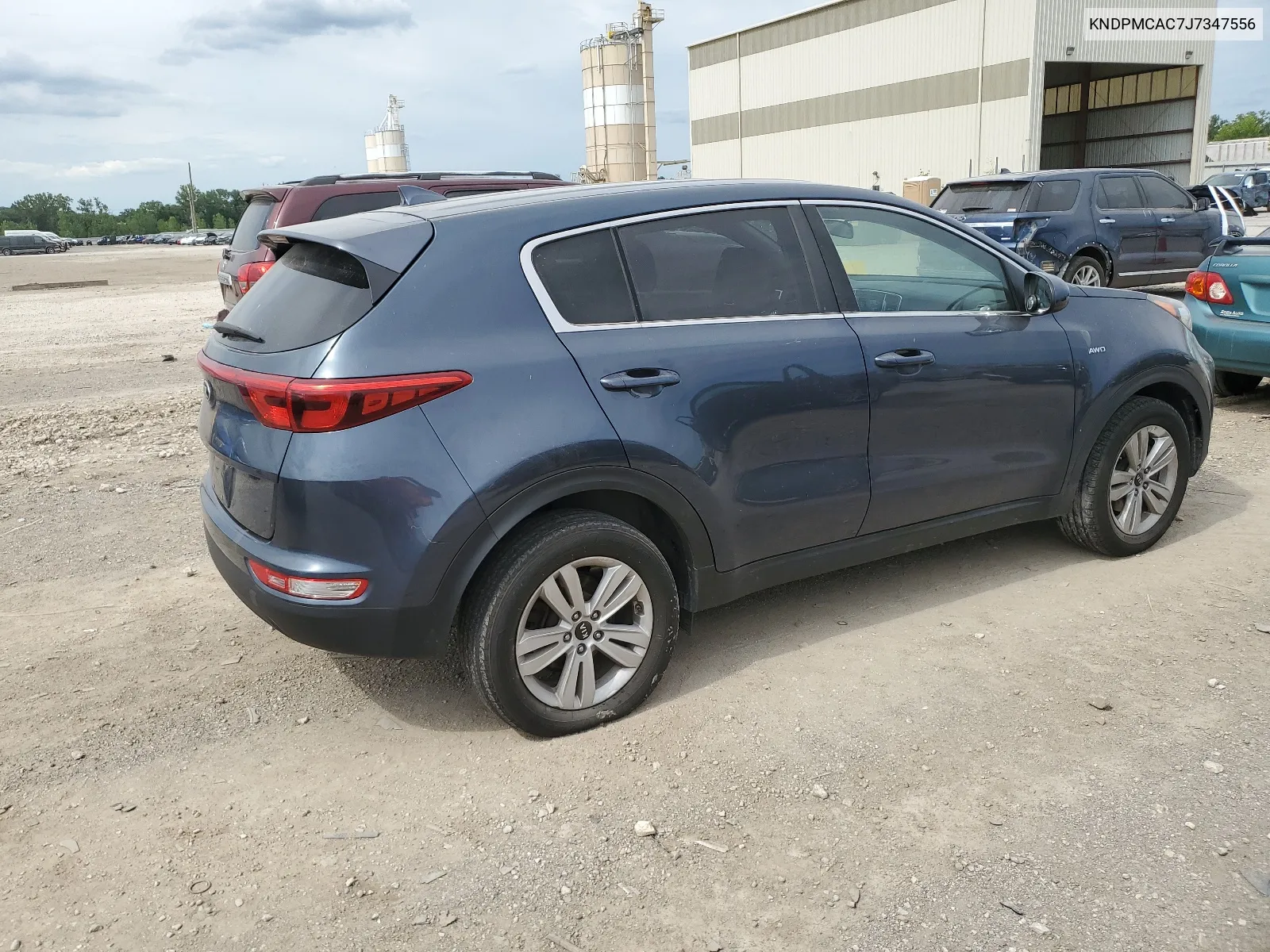 KNDPMCAC7J7347556 2018 Kia Sportage Lx