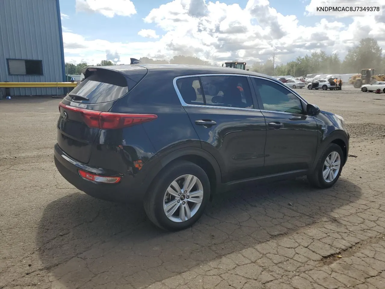 KNDPMCAC8J7349378 2018 Kia Sportage Lx