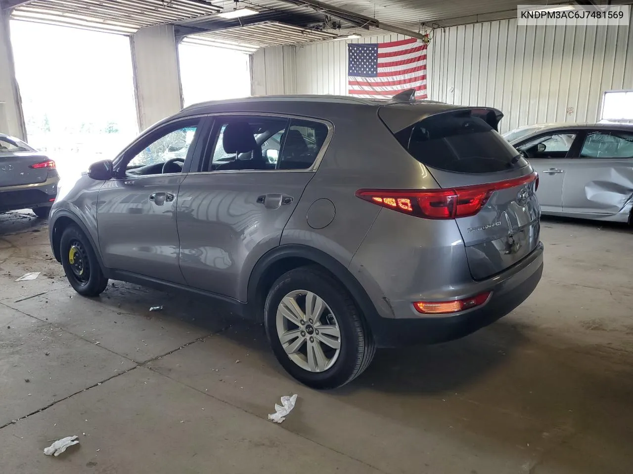 KNDPM3AC6J7481569 2018 Kia Sportage Lx