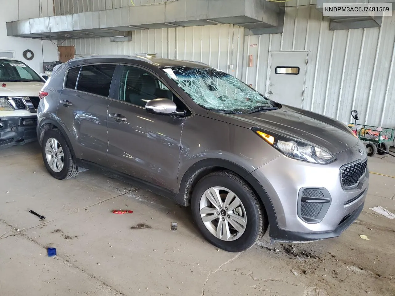 2018 Kia Sportage Lx VIN: KNDPM3AC6J7481569 Lot: 61683744