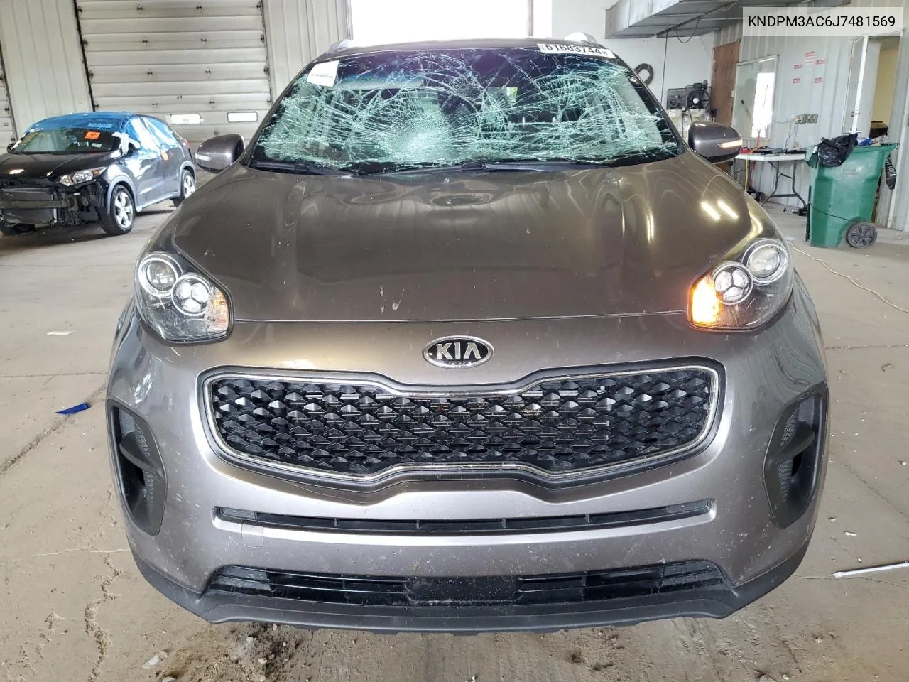 2018 Kia Sportage Lx VIN: KNDPM3AC6J7481569 Lot: 61683744