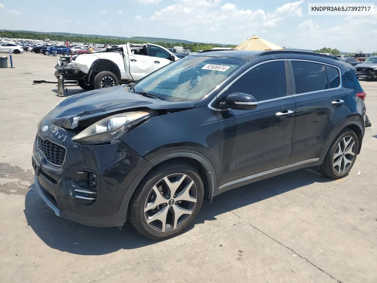 KNDPR3A65J7392717 2018 Kia Sportage Sx