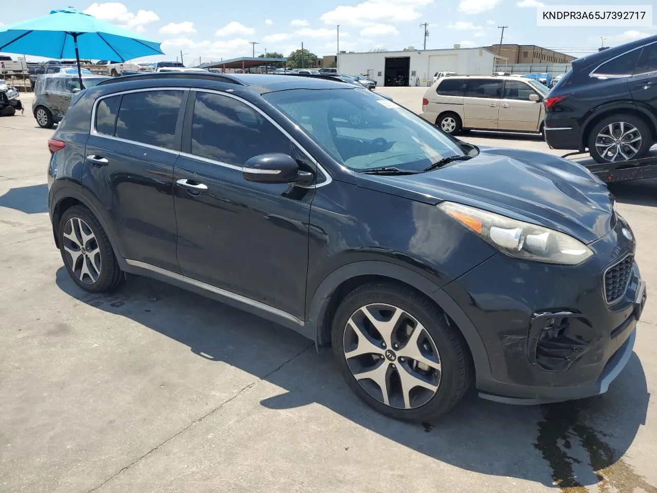 2018 Kia Sportage Sx VIN: KNDPR3A65J7392717 Lot: 62606974