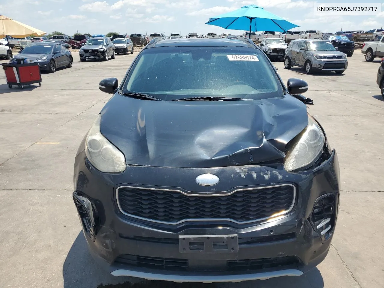 2018 Kia Sportage Sx VIN: KNDPR3A65J7392717 Lot: 62606974