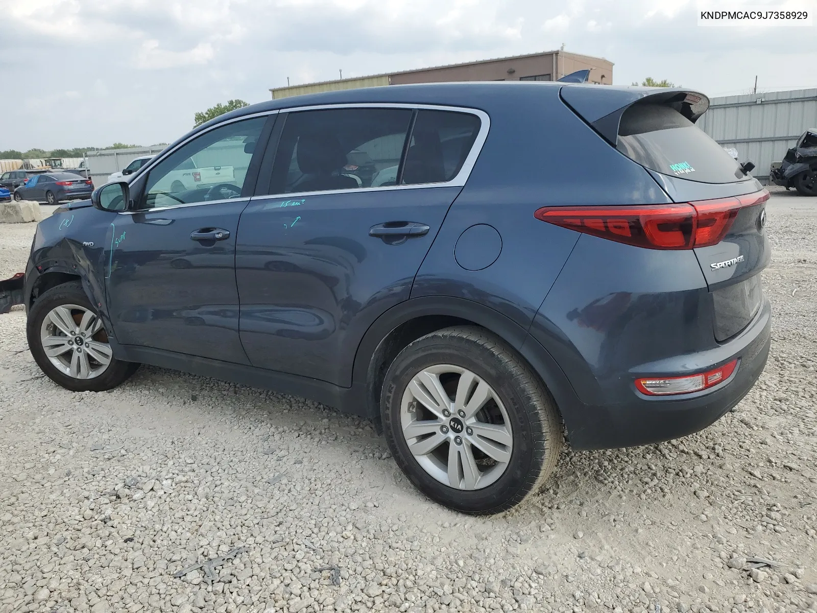 KNDPMCAC9J7358929 2018 Kia Sportage Lx