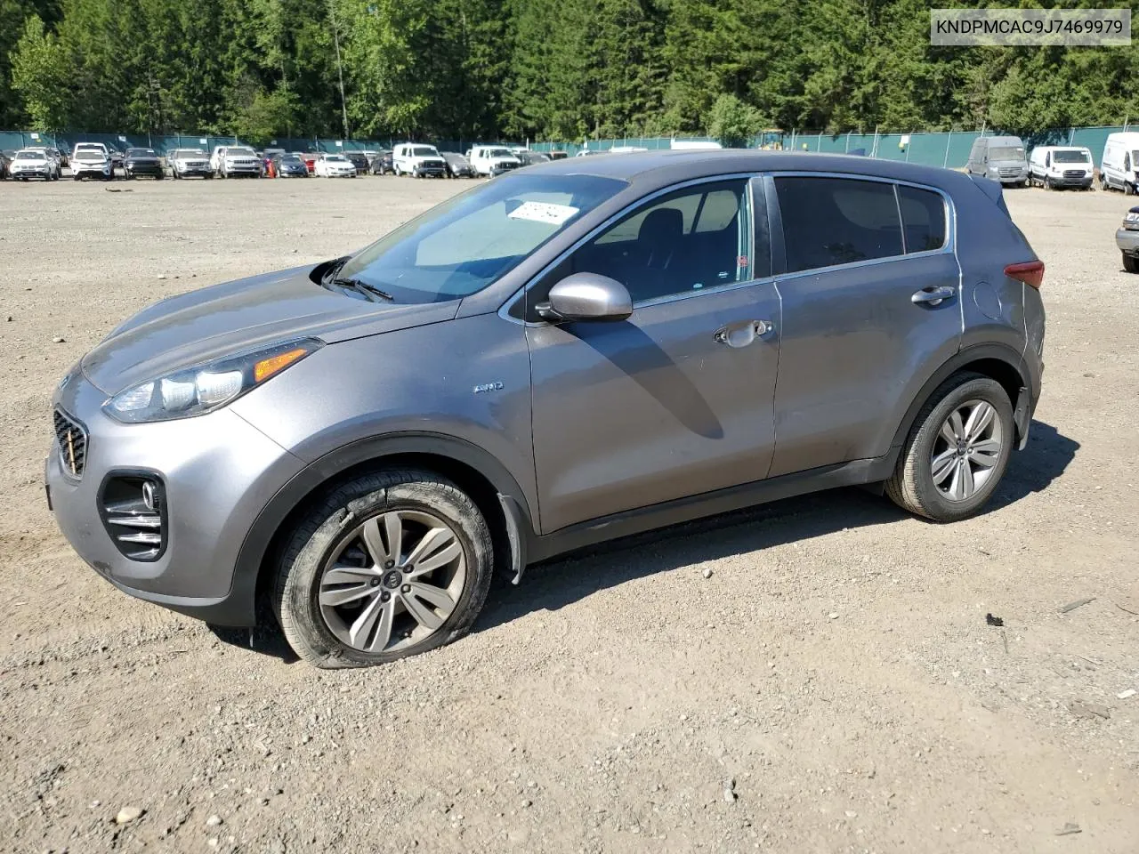 2018 Kia Sportage Lx VIN: KNDPMCAC9J7469979 Lot: 63517944