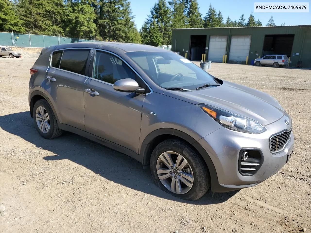 2018 Kia Sportage Lx VIN: KNDPMCAC9J7469979 Lot: 63517944