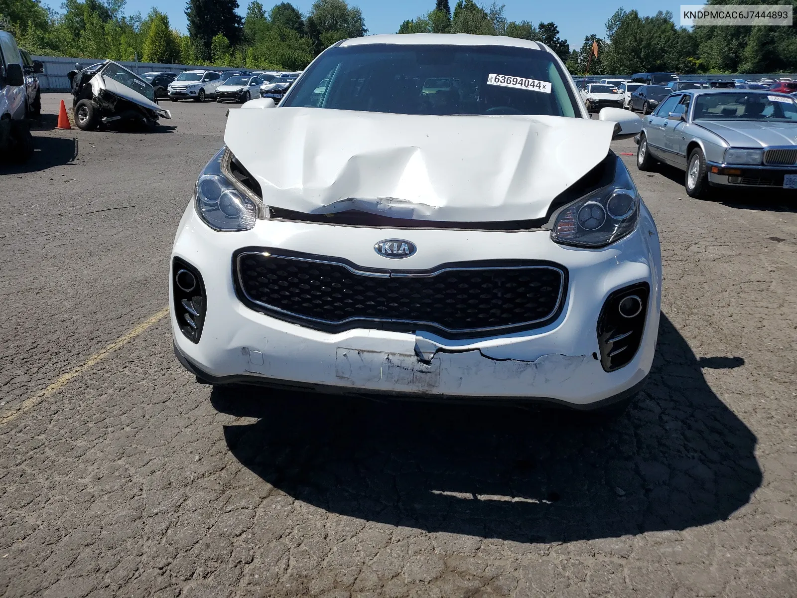 KNDPMCAC6J7444893 2018 Kia Sportage Lx