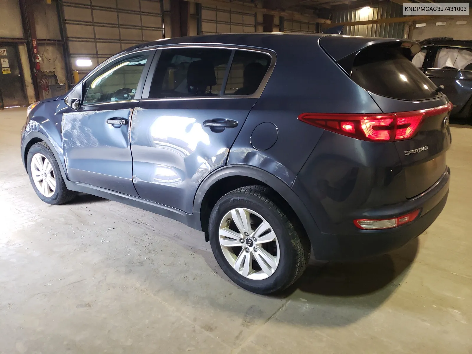 KNDPMCAC3J7431003 2018 Kia Sportage Lx