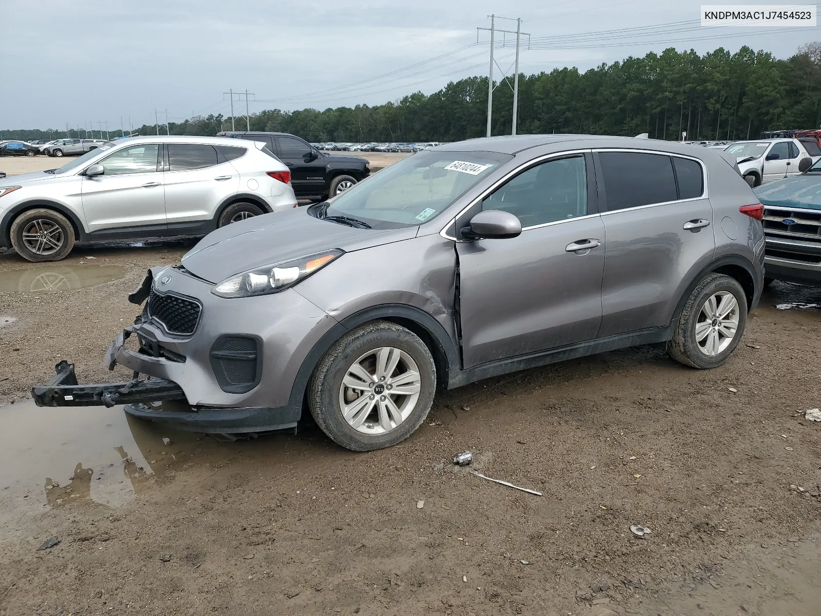 KNDPM3AC1J7454523 2018 Kia Sportage Lx