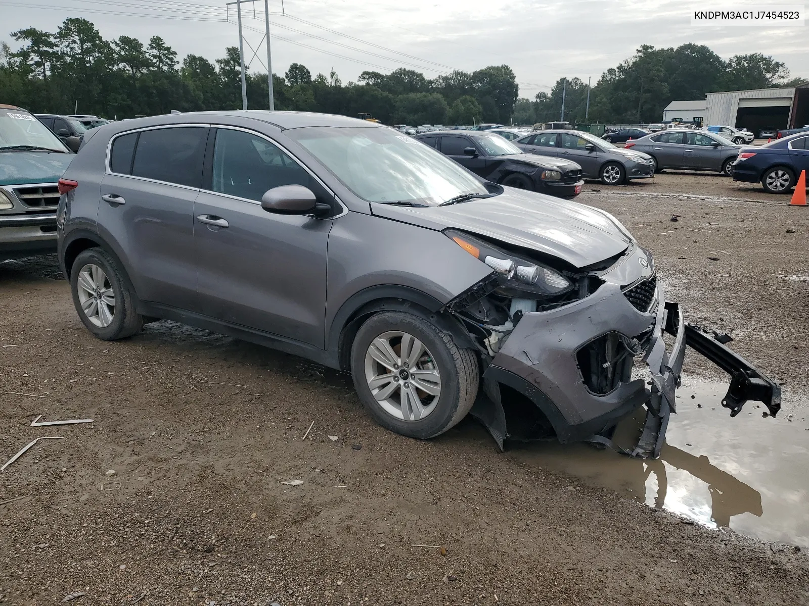 2018 Kia Sportage Lx VIN: KNDPM3AC1J7454523 Lot: 64810244